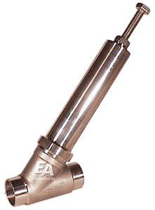 Перепускной клапан, DN40, Рср:0.8-4bar нерж. сталь/FKM,  НЗ