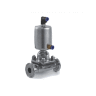 GM Гигиенический пневматический мембранный клапан 316L/EPDM clamp/clamp