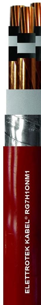 Кабели среднего напряжения Elettrotek Kabel RG7H1ONM1