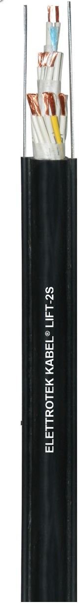 Крановые и лифтовые кабели Elettrotek Kabel LIFT-2S