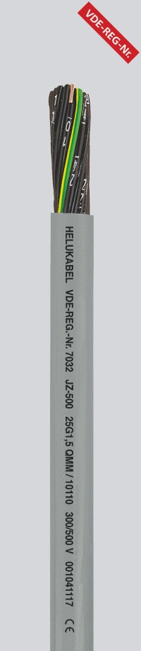 Гибкие кабели управления HELUKABEL JZ-500