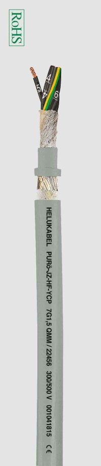 Кабели для буксируемых цепей HELUKABEL PURo-JZ-HF-YCP